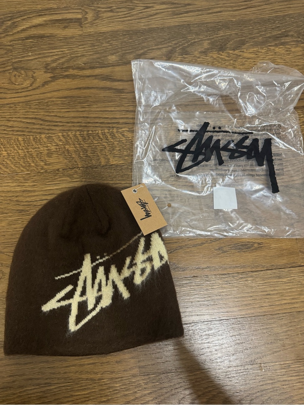 Stussy Brown Beanie - Men's Knit Hat